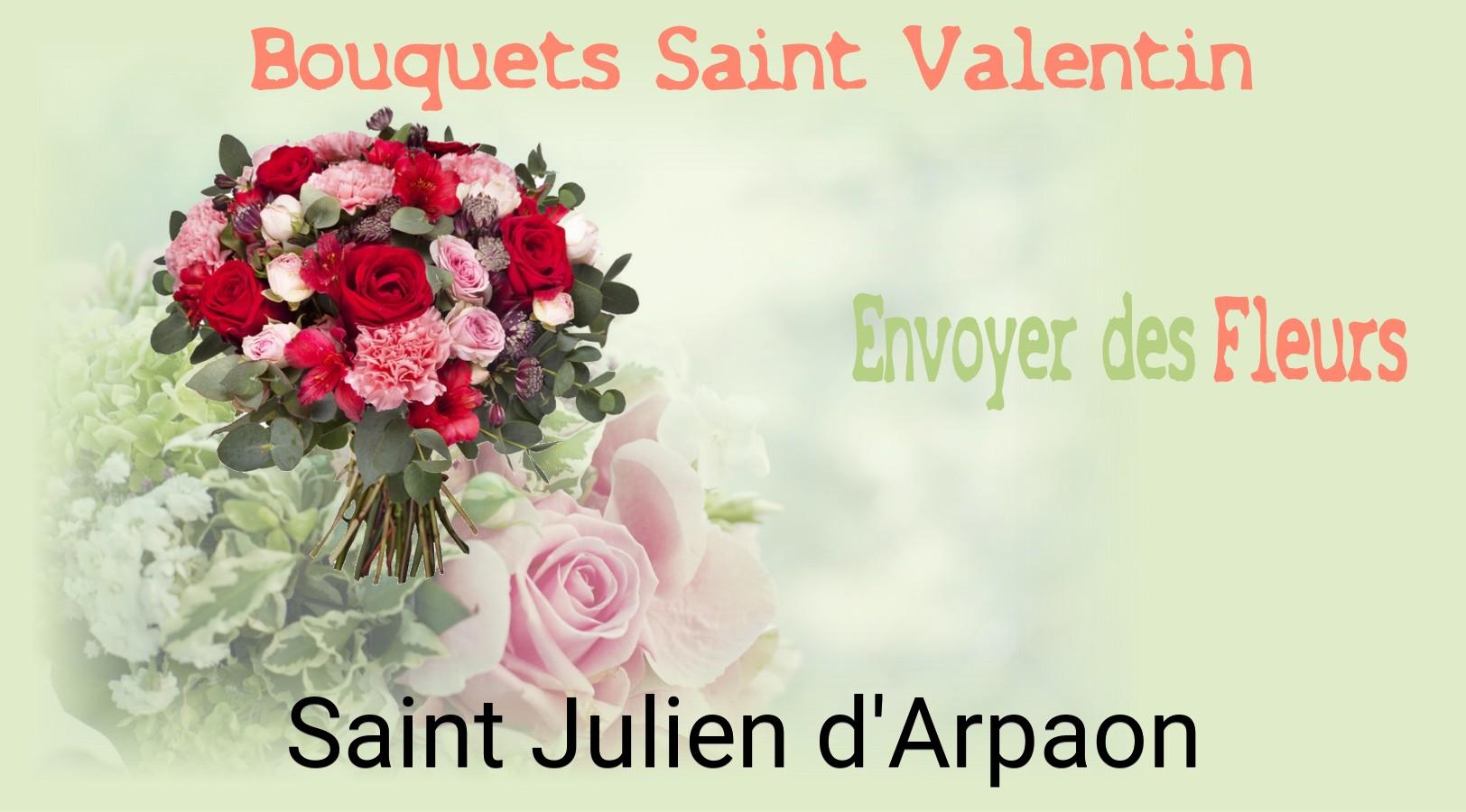 Roses de Saint-Valentin livrées à Saint-Julien-d'Arpaon
